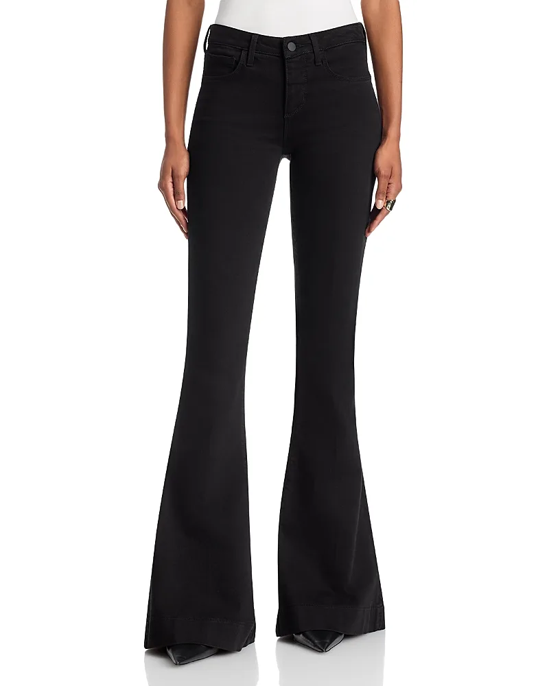 Her Story Low Rise Martini Flare Jeans by L'AGENCE