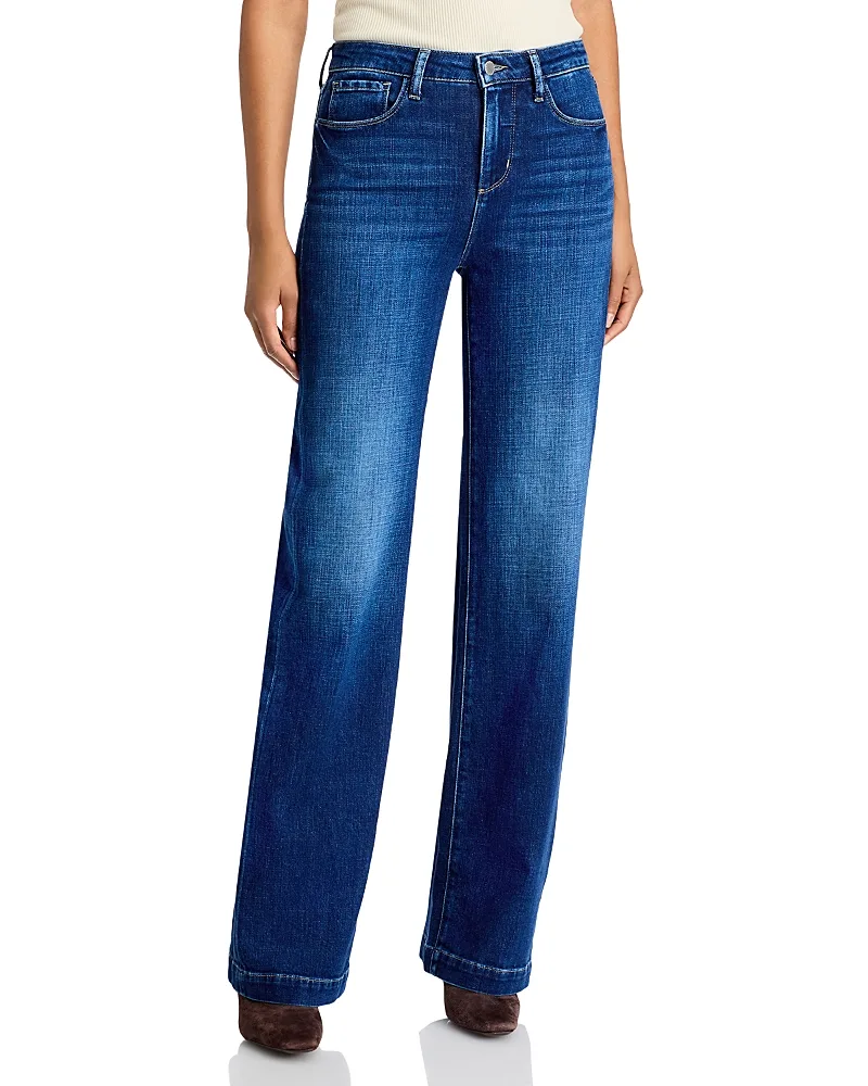 Clayton High Rise Wide Leg Jeans
