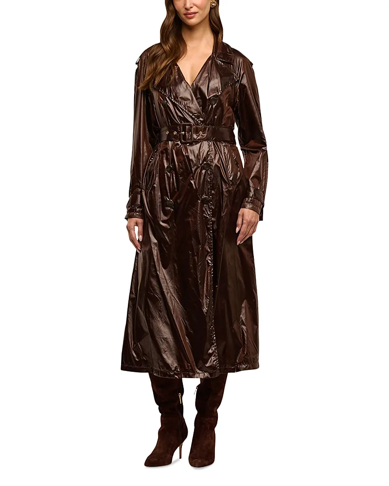 Brinley Nylon Oversized Trench Coat by L'AGENCE