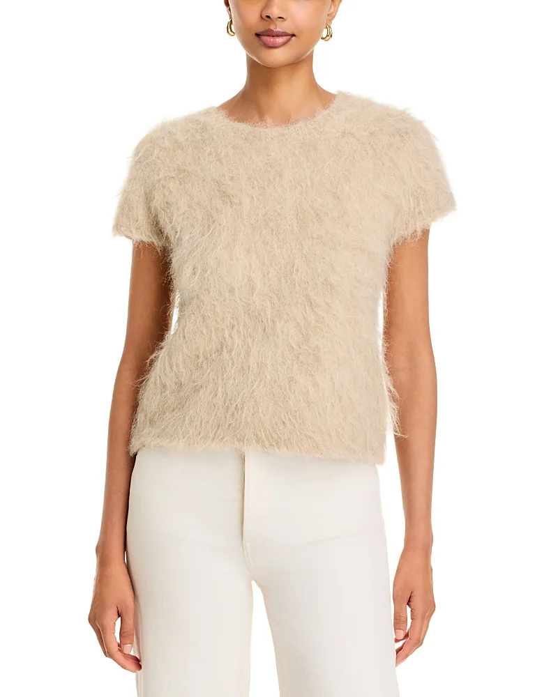 Collins Short Sleeve Crewneck Sweater by A.ren
