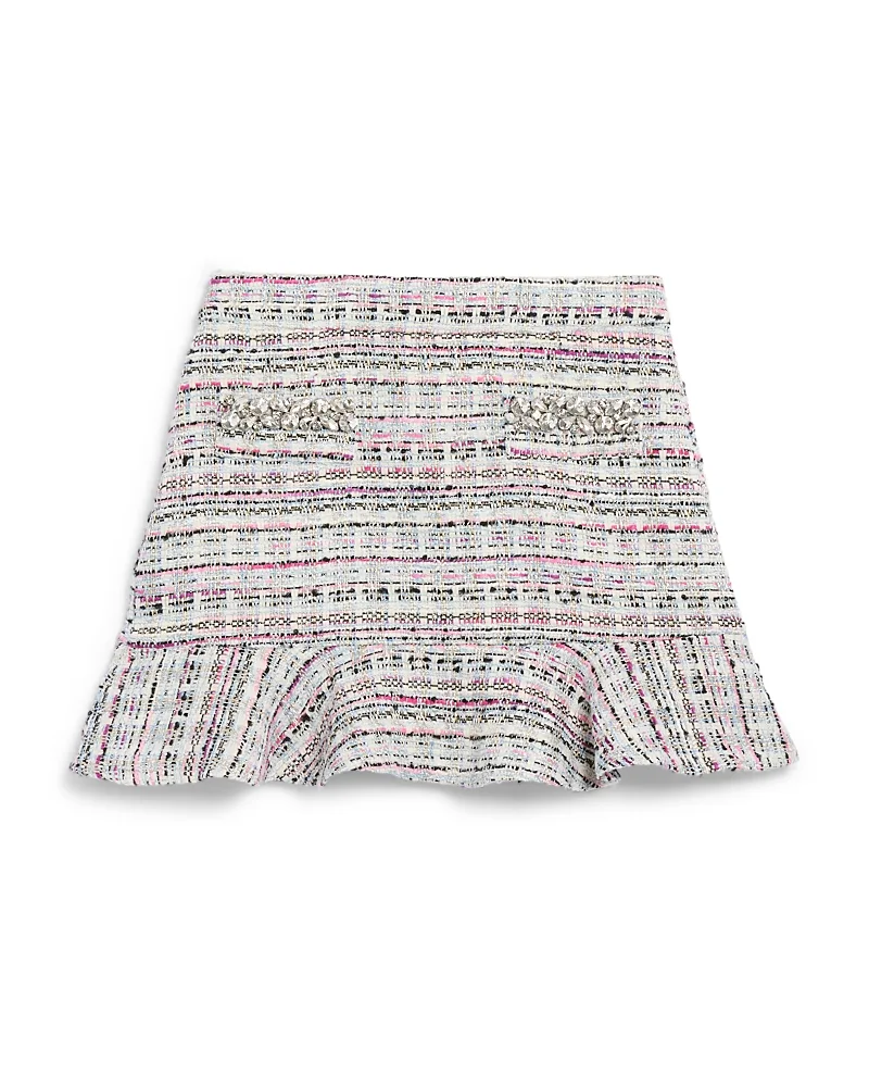 Sable Tweed Mini Skirt by Katiejnyc