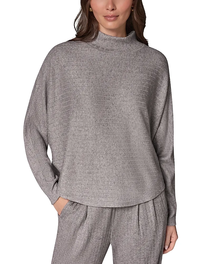 Brushed Rib Oversized Dolman Sweater by Donna Karan Weekend