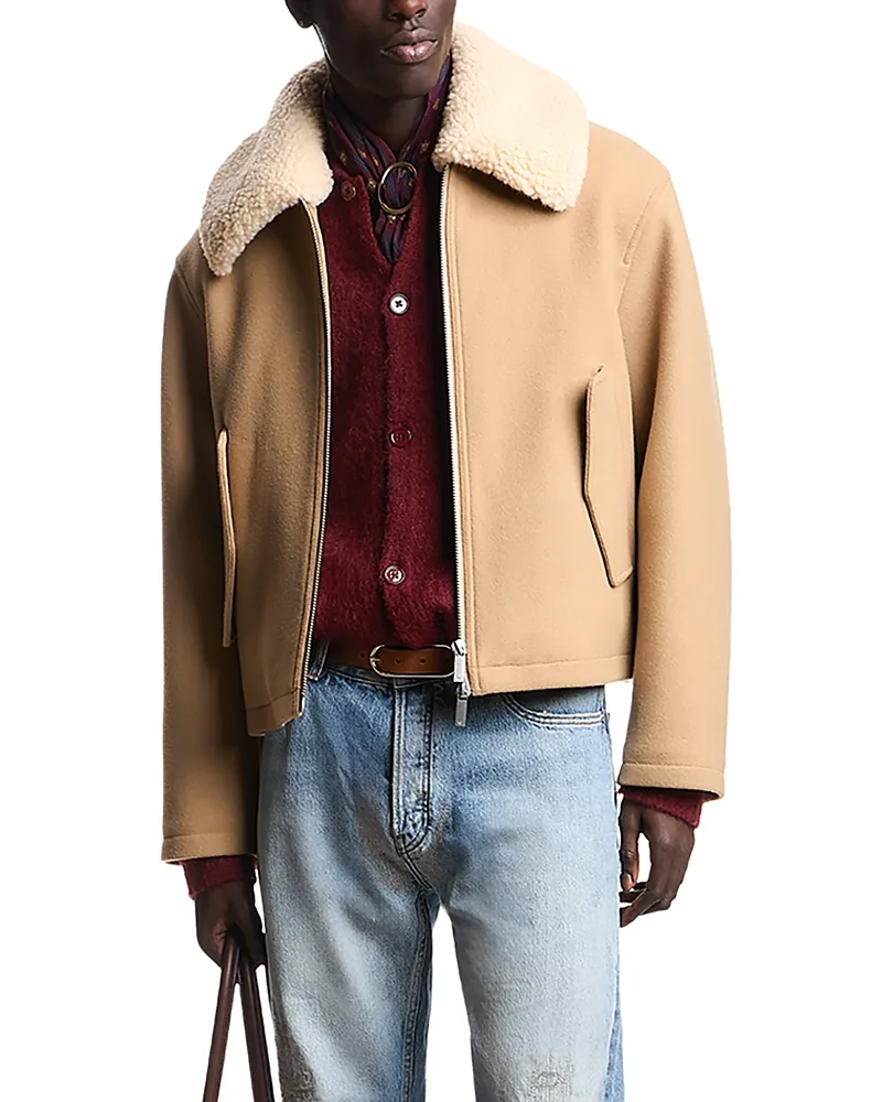 Emporio Armani Wool Blouson Jacket by Armani