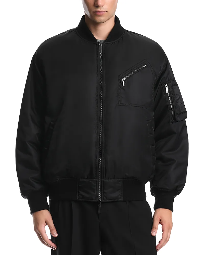 Emporio Armani Reversible Padded Bomber Jacket by Armani