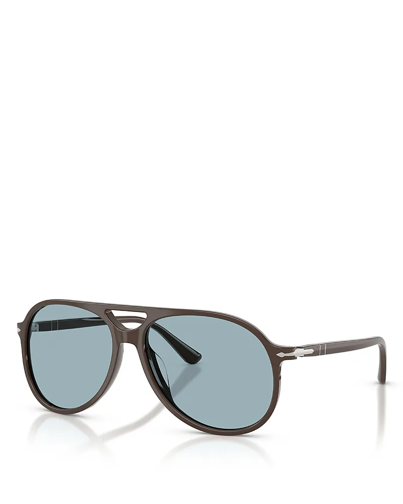 Walter Aviator Sunglasses, 60mm by Persol