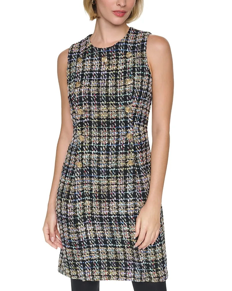 Jewel Neck Sleeveless Sheath Dress by Sonia Rykiel