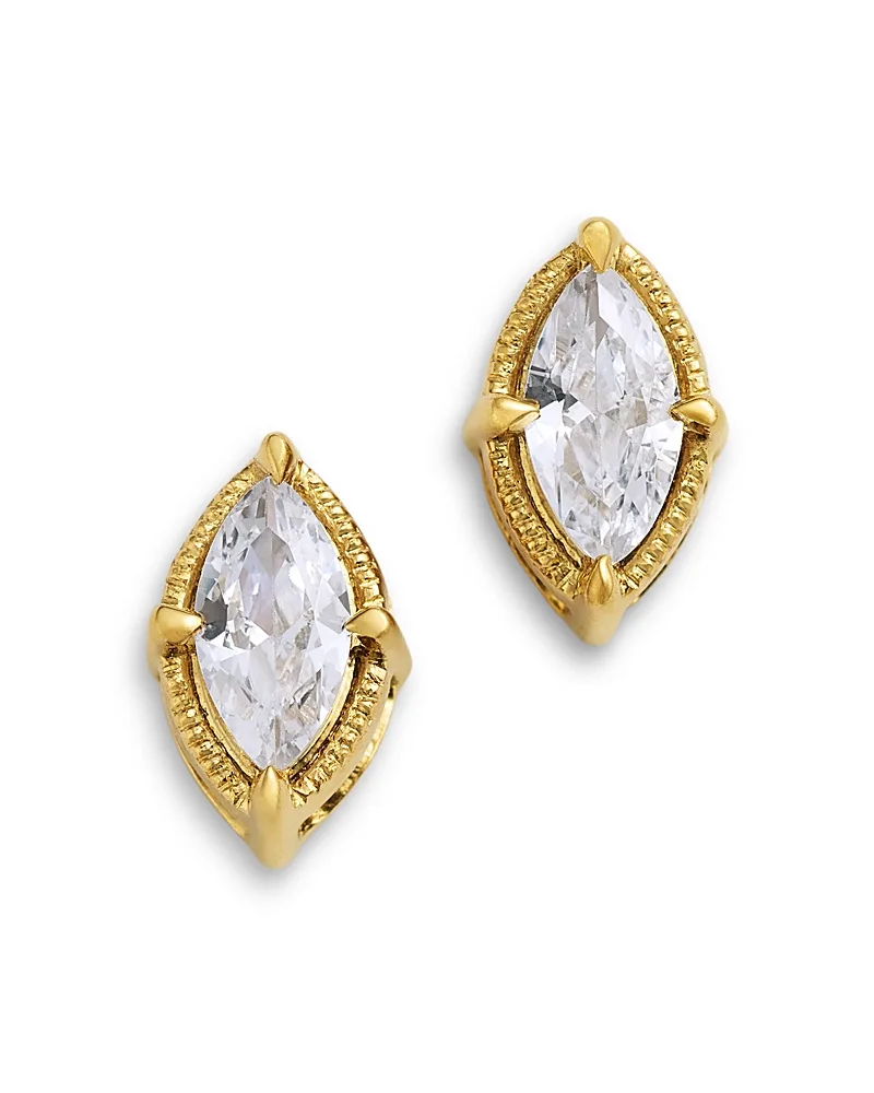 Diamond Marquise Cut Stud Earrings in 14K Yellow Gold, 0.38 Tcw by Bloomingdales Fine Collection