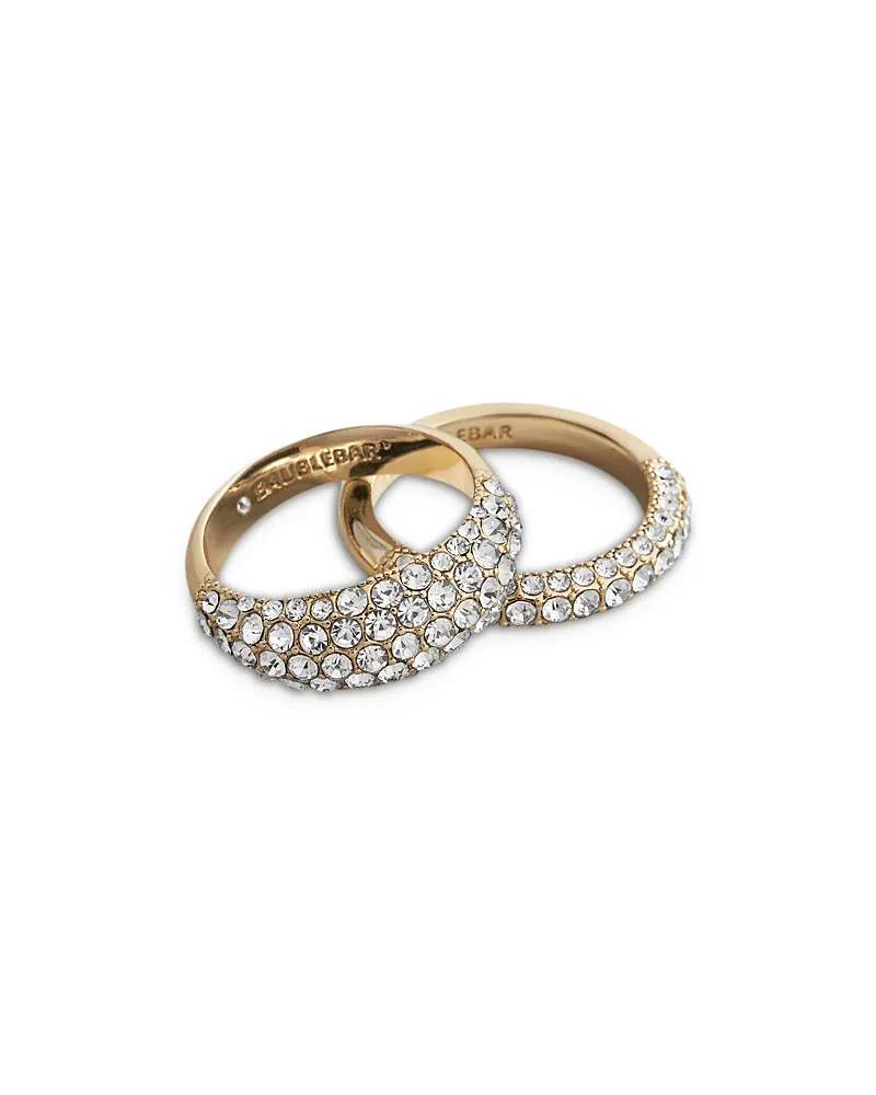 Shannon Crystal Stacking Ring Set by BaubleBar