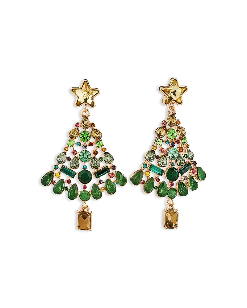 Christmas Tree Earrings by BaubleBar