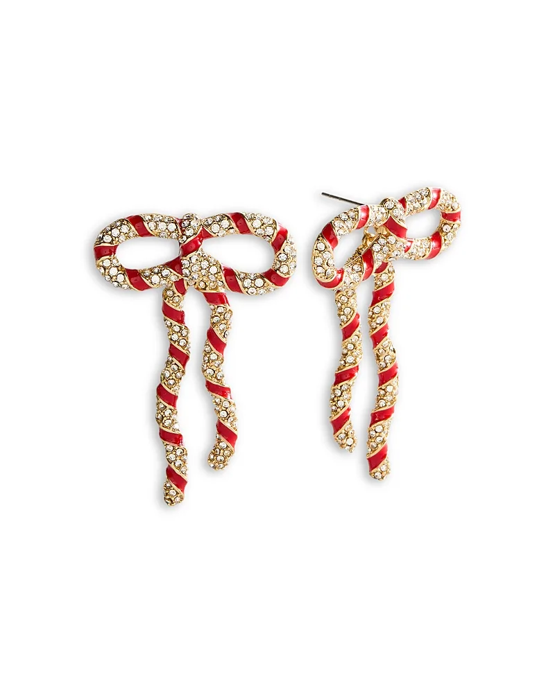 Twist Bow Earrings by BaubleBar