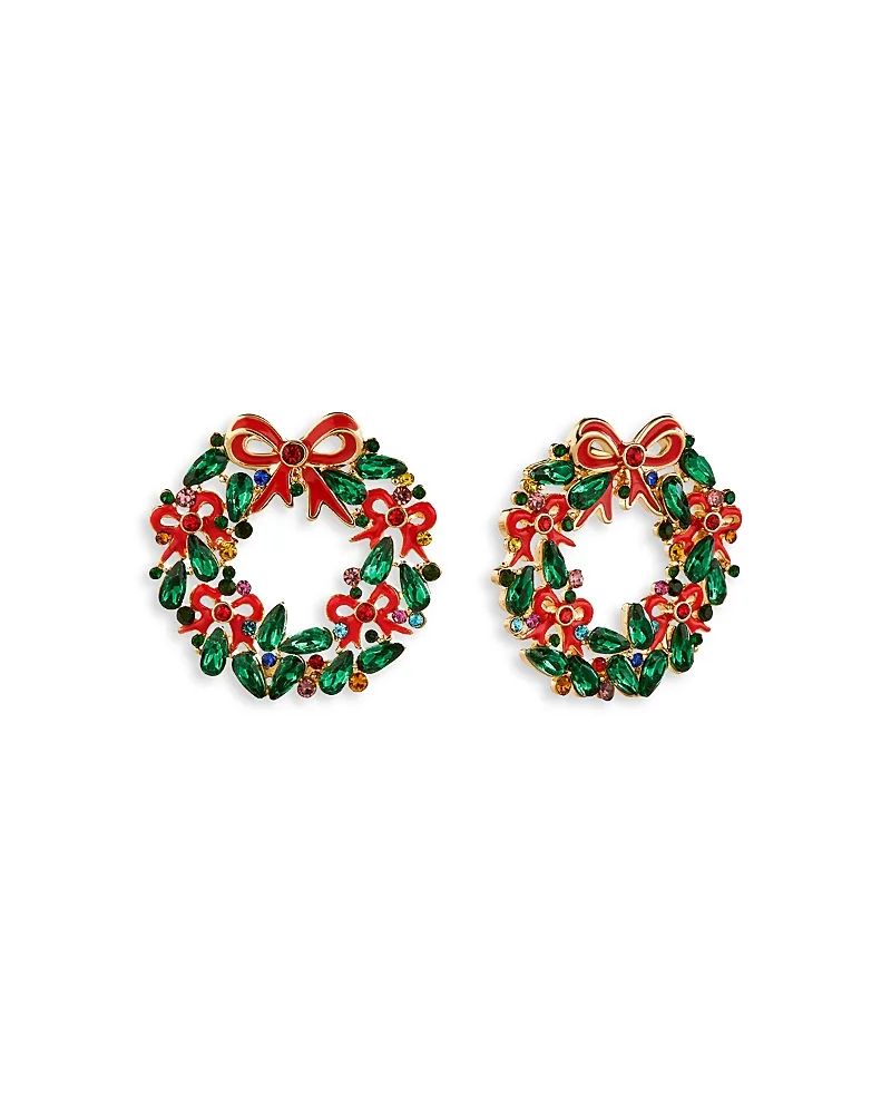 Wreath Earrings by BaubleBar