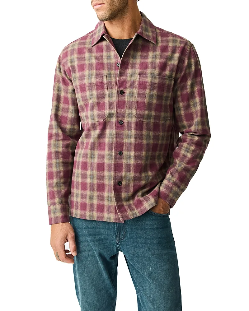 Huntly West Plaid Cotton Button Up Shirt by Rodd & Gunn