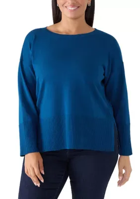 Crew Neck Sweater by Cable & Gauge