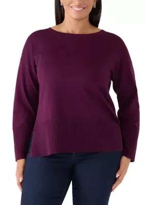 Crew Neck Sweater by Cable & Gauge