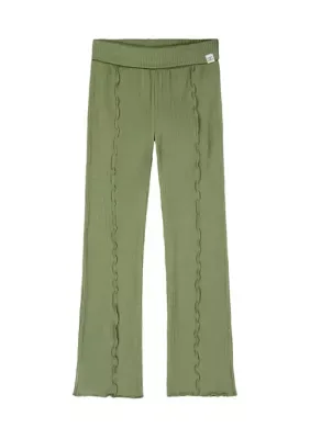 Textured Rib Flare Pants by Lucky Brand
