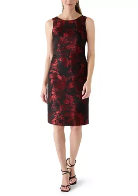 Empire Seamed Sheath Dress by Kasper