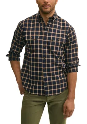 Friday Twill Long Sleeve Pattern Work Shirt