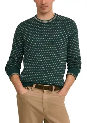 Cotton Birdseye 1818 Sweater by Brooks Brothers