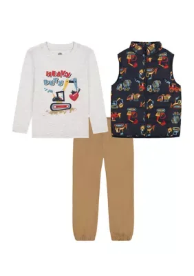 3-Piece Vest Set by Kids Headquarters