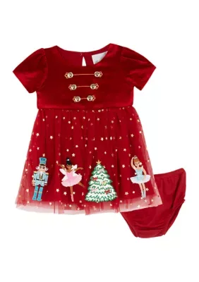 Velvet Nutcracker Dress by Rare Editions