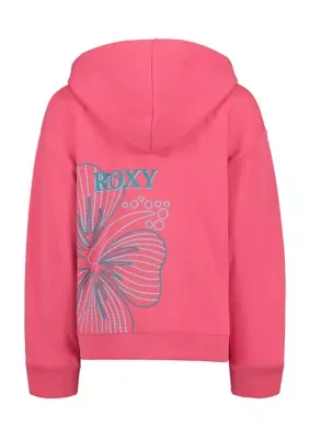 Hibiscus Zip Hoodie by Roxy