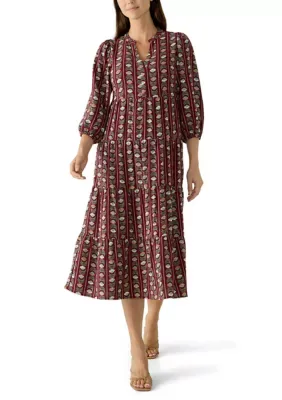 3/4 Sleeve Cannon Dress by Pine Proper