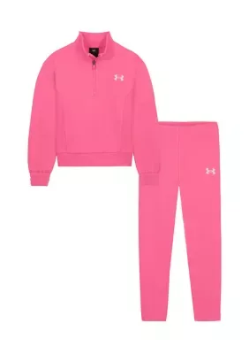 1/4 Zip Rib Fleece Set by Under Armour