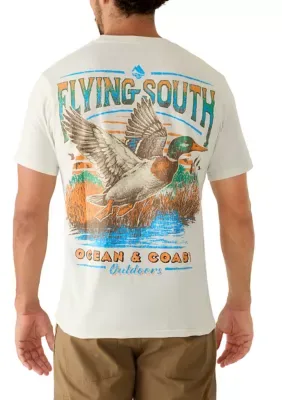 Ocean + Coast Short Sleeve Flying South Graphic T-Shirt by Ocean  Coast