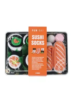 Sushi Socks Pack by Samsonico Gifts