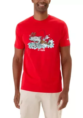 PFG Holiday Graphic T-Shirt by Columbia
