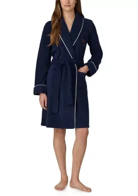 Lauren Ralph Lauren Short Shawl Collar Dalton Robe by Ralph Lauren