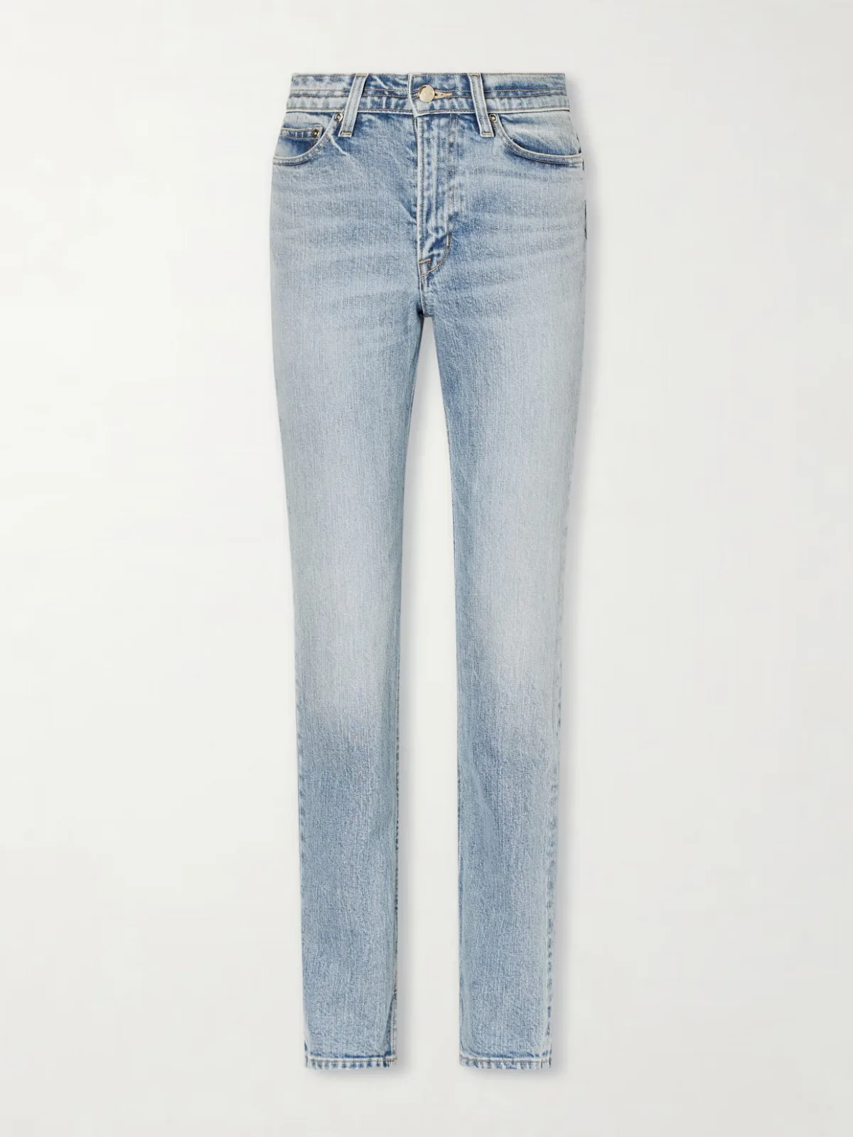 - The Cecile Mid-rise Skinny-leg Jeans -