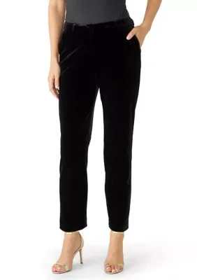 Slim Velvet Pants