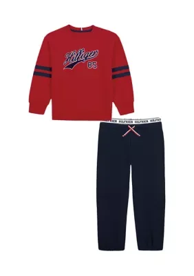2-Piece Novelty Fleece Set by Tommy Hilfiger