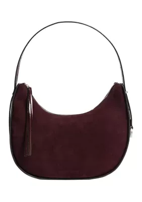 Chelsea Medium Suede Hobo Bag