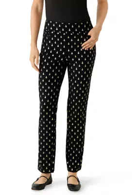 Millennium Print Pants by Kim Rogers