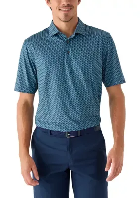 Parrot Paradise Printed Polo Shirt by Greg Norman Collection