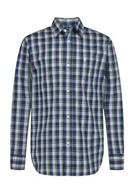 Wellsville Plaid Poplin Shirt by IZOD