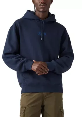 Levi Strauss Dry Goods Relaxed Graphic Fleece Hoodie by Levi's