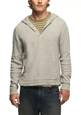 Birdseye Thermal Hoodie by Lucky Brand