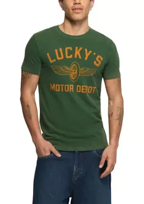 Motor Depot Graphic T-Shirt by Lucky Brand