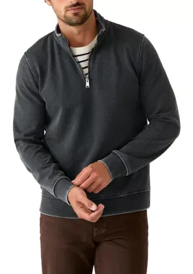 Venice Burnout Fleece 1/4 Zip Pullover