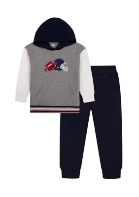 2-Piece Football Fleece Set by Kids Headquarters