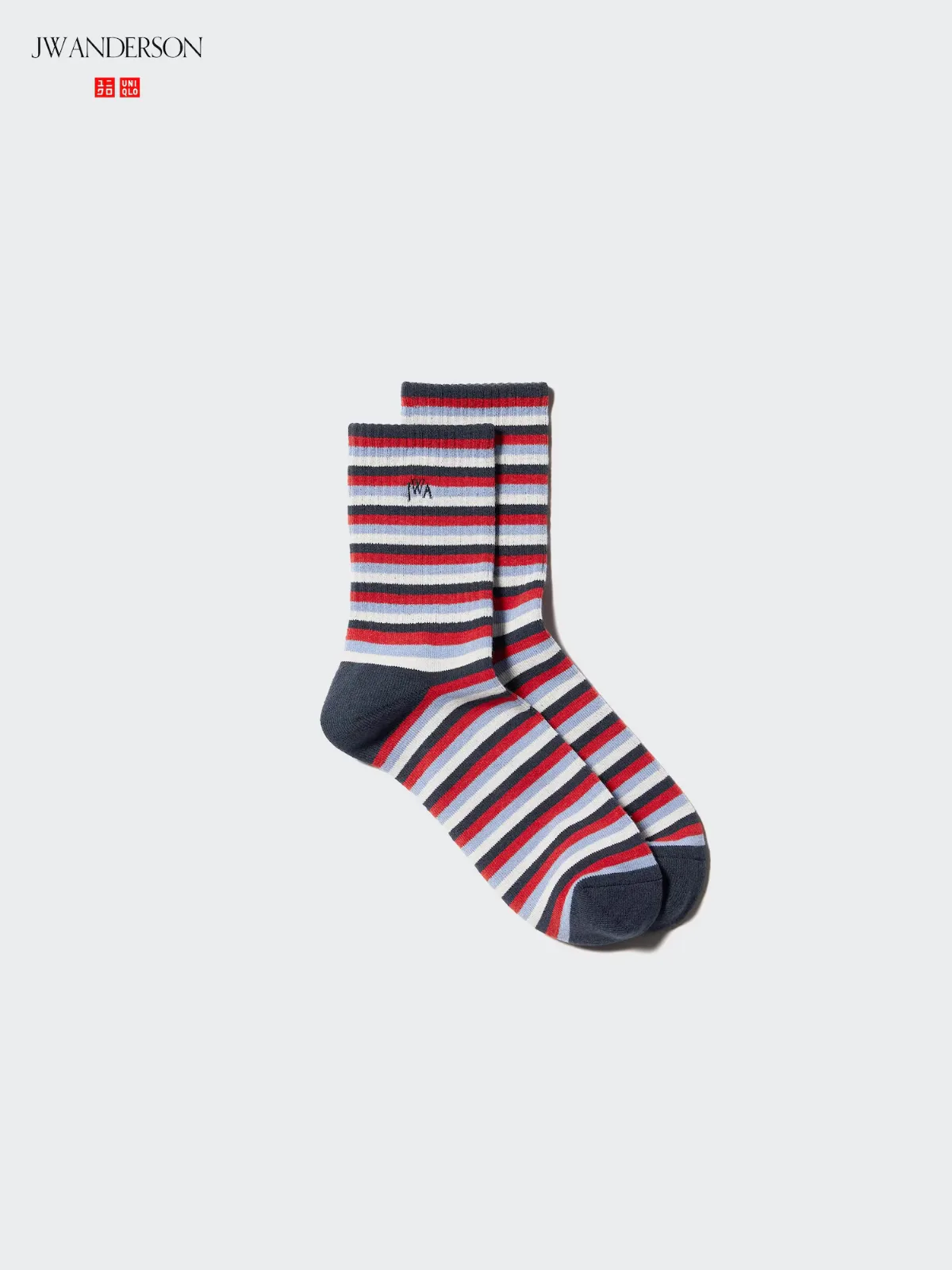 Heattech Half Socks Multi-Striped by Uniqlo