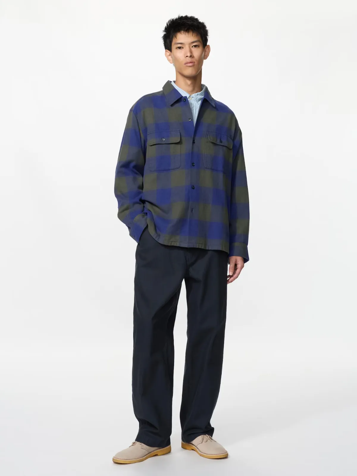 Straight Work Pants by Uniqlo