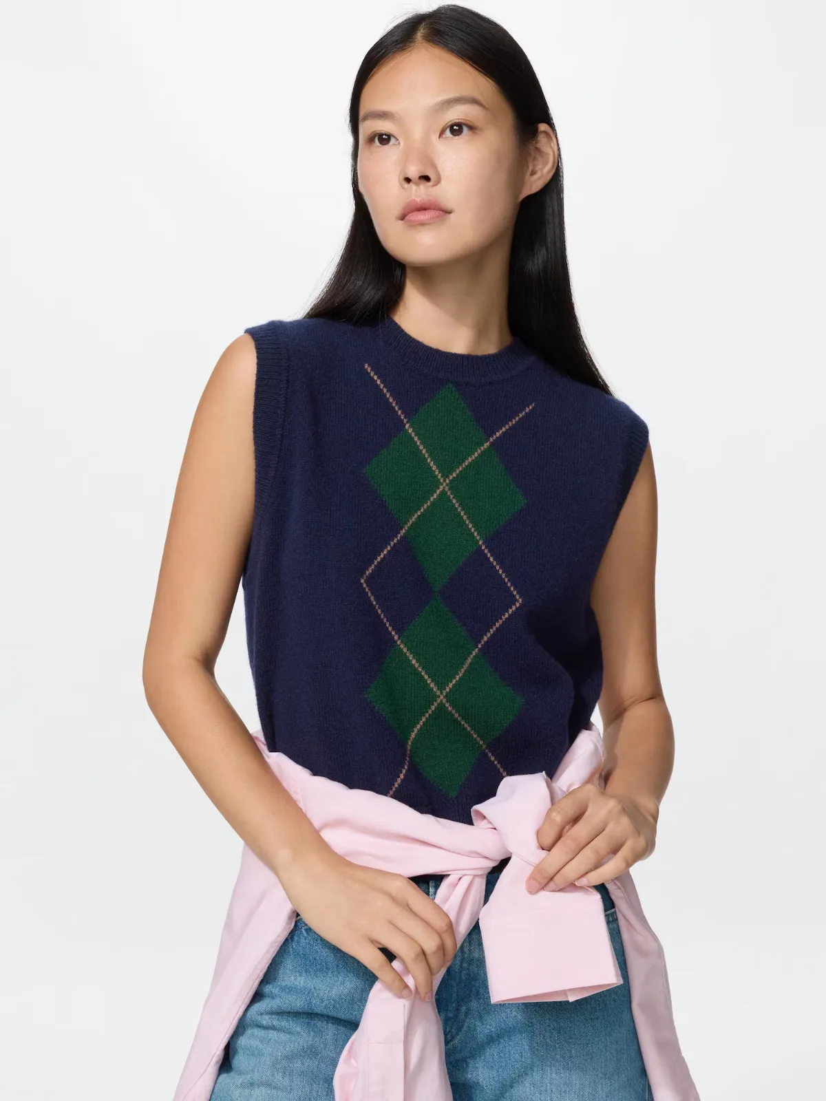 Wool Cashmere Vest by Uniqlo