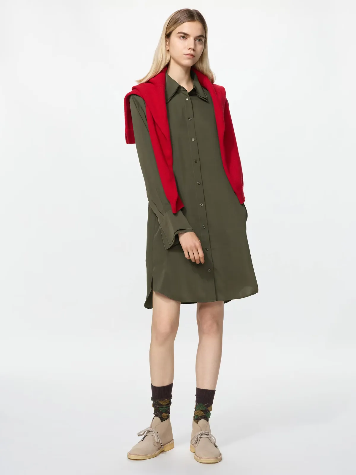 Shirt Dress by Uniqlo