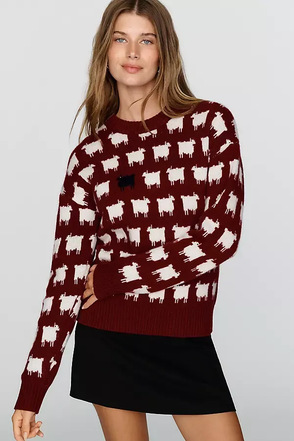 100% Wool Sheep Sweater by Rowing Blazers