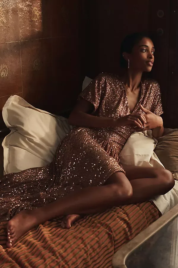 Sade Maxi Dress by Delfi Collective
