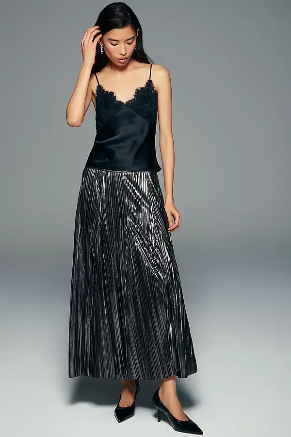Winslow Handkerchief Hem Midi Skirt by Anthropologie
